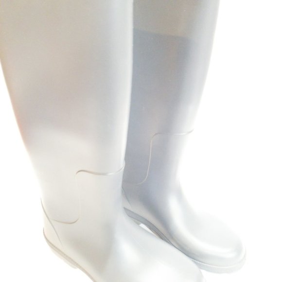 Totes Cirrus Tall Rain Boots Mineral -9 - Picture 7 of 8